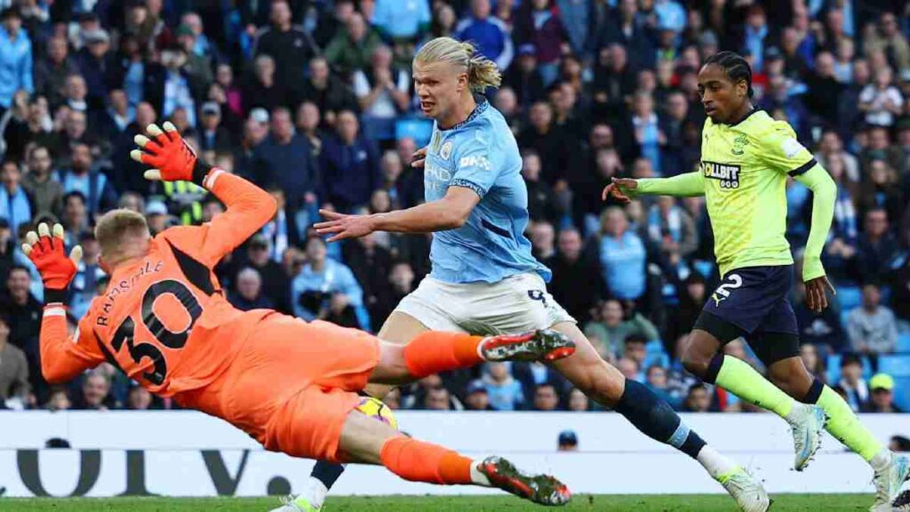 مانشستر سيتي ضد ساوثهامبتون