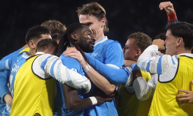 نابولي يتصدر الكالتشيو بعد فوز كبير على إنتر ميلان في الجولة الثامنة