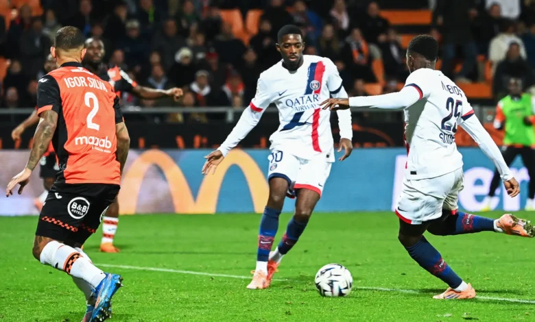 باريس سان جيرمان يتعثر أمام لوريان ويواصل نزيف النقاط في الدوري الفرنسي