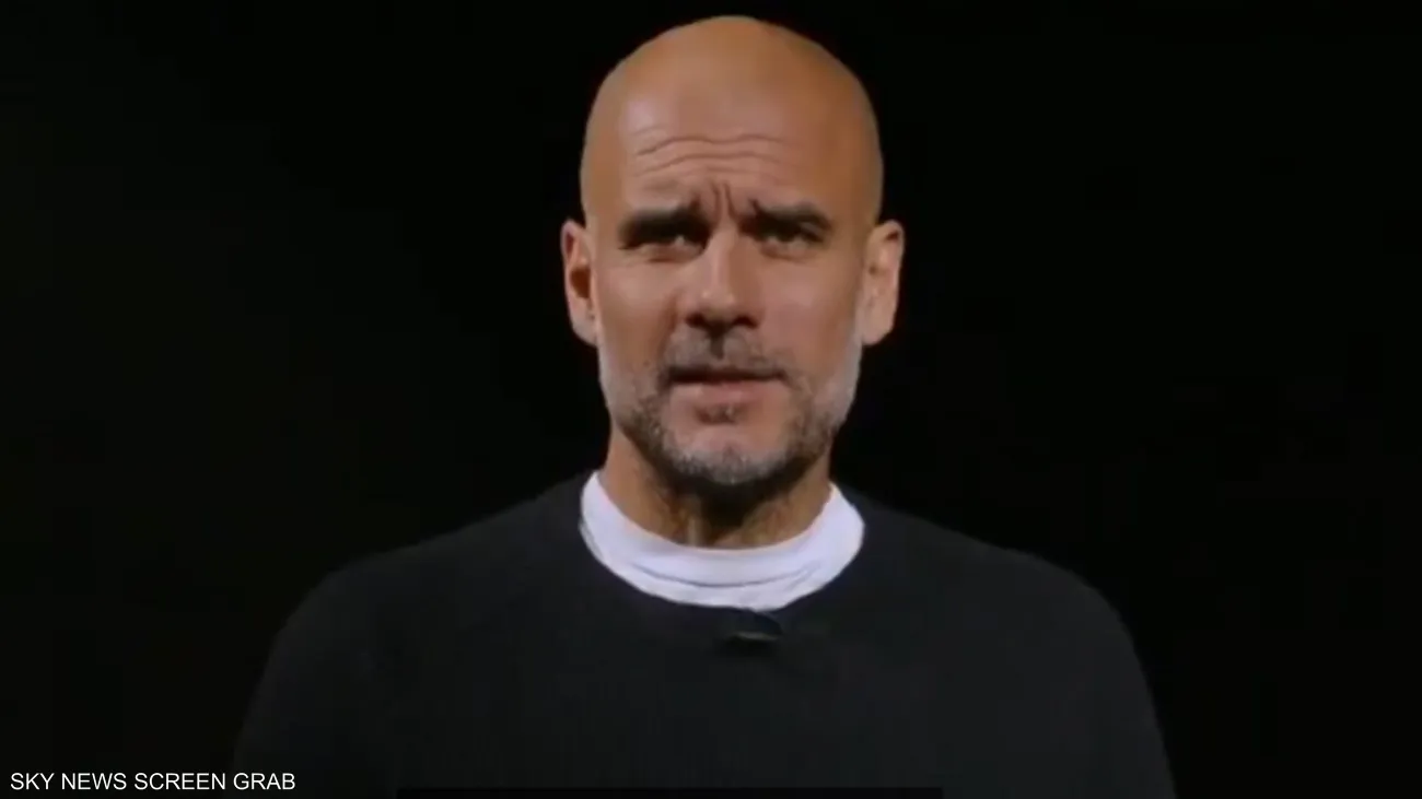 فيديو غوارديولا ودعم غزة