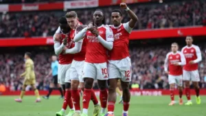 آرسنال يهزم كريستال بالاس ويعزز صدارته للدوري الإنجليزي الممتاز