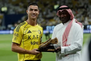 كريستيانو رونالدو يتوج بجائزة أفضل لاعب في الجولة التاسعة من دوري روشن السعودي