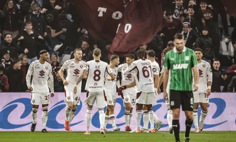  تورينو يعود للانتصارات بفوز ثمين على ساسولو في الدوري الإيطالي