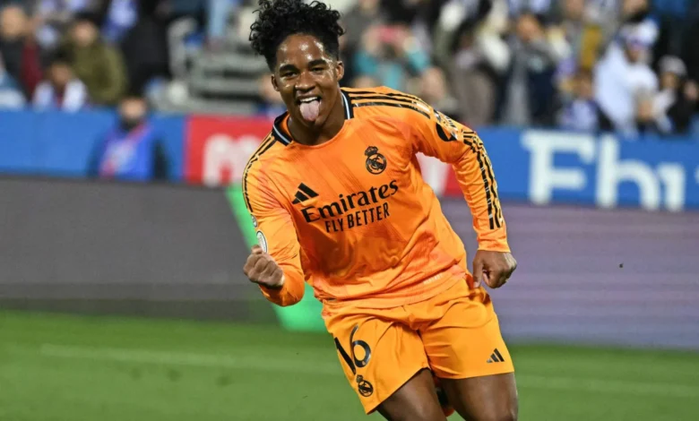 ريال مدريد يعير إندريك إلى ليون الفرنسي حتى نهاية الموسم في صفقة مدفوعة