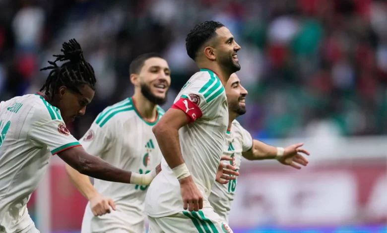 رياض محرز يقود الجزائر لفوز عريض على السودان بثلاثية نظيفة في كأس الأمم الأفريقية