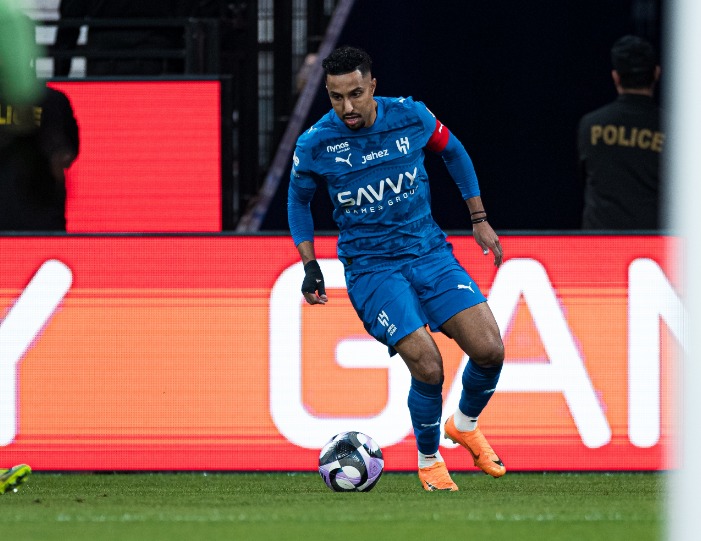 غياب سالم الدوسري وروبن نيفيز عن مواجهة الهلال والخلود في دوري روشن