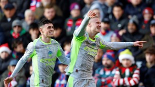 هالاند وفودين يقودان مانشستر سيتي لفوز ثمين على كريستال بالاس في الدوري الإنجليزي