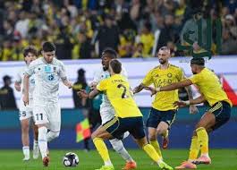 رونالدو يتألق بثنائية ويقود النصر للفوز على الأخدود بثلاثية في الدوري السعودي