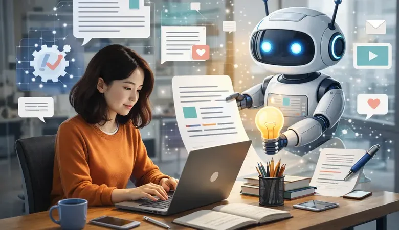 استخدام الذكاء الاصطناعي في الكتابة: متى يكون مفيدًا ومتى يسبب نتائج عكسية؟