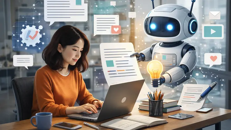 استخدام الذكاء الاصطناعي في الكتابة: متى يكون مفيدًا ومتى يسبب نتائج عكسية؟