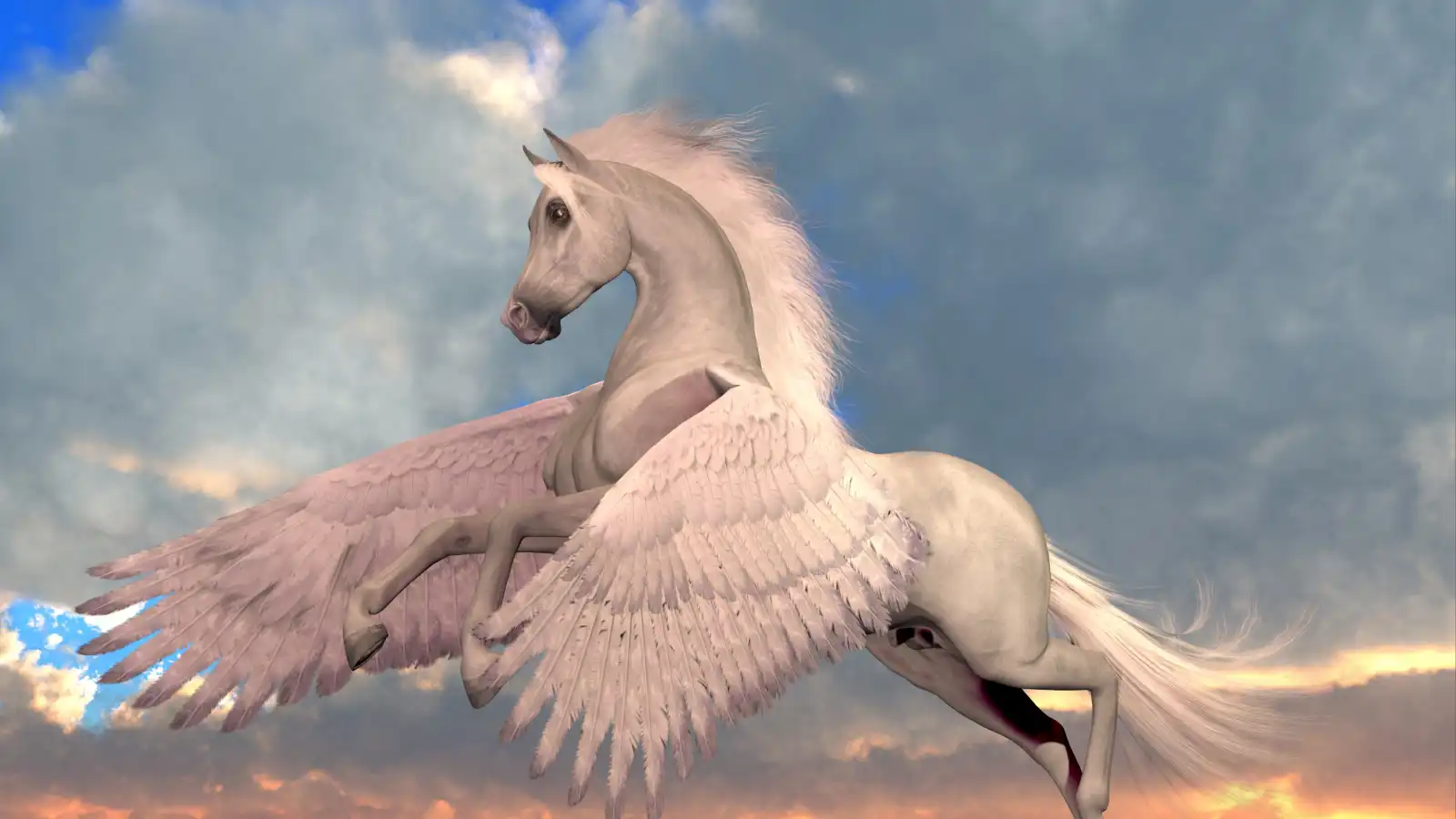 تفسير حلم ركوب الخيل الأبيض الطائر في المنام